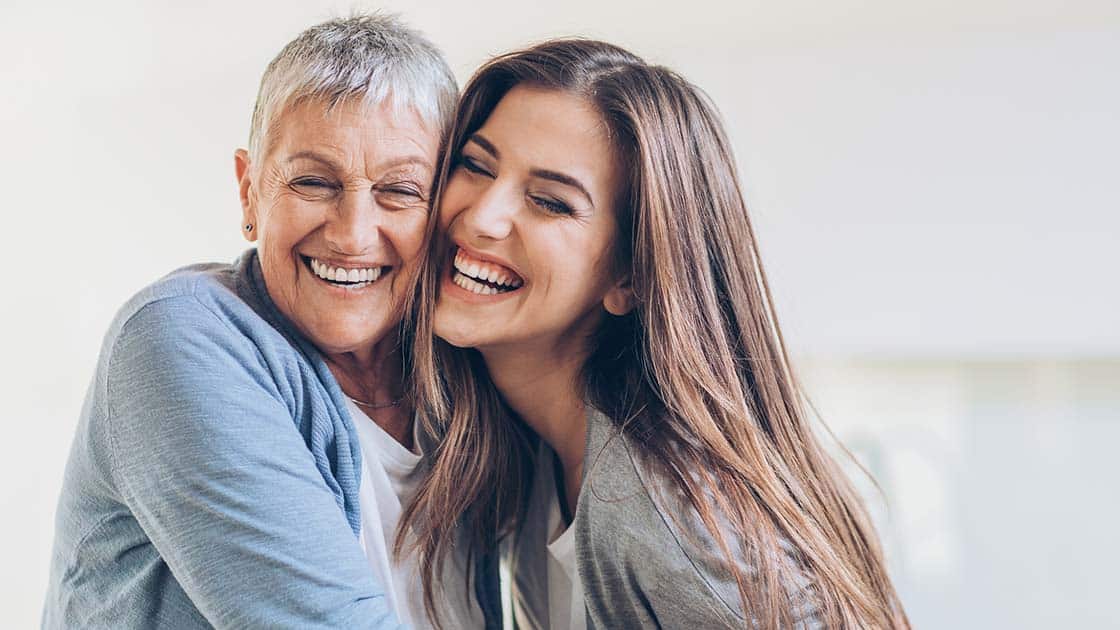 Patients smiling